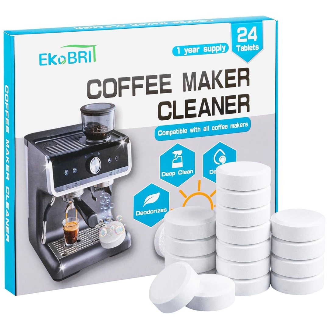 24-Count Coffee Machine Cleaner & Descaler Tablets With Keurig