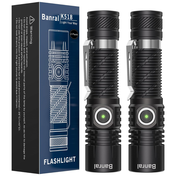 Waterproof Rechargeable Small Powerful LED Flashlights