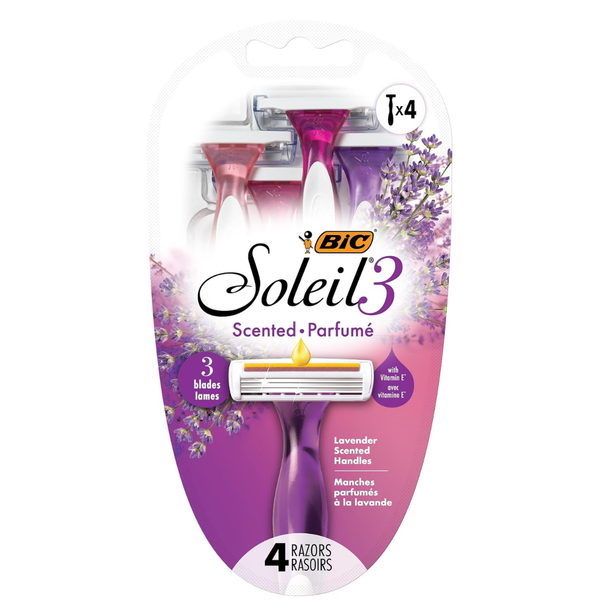 24-Count BIC Women's Soleil Twilight Disposable Razor