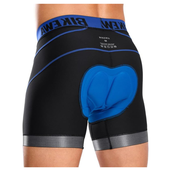 Men's 4D Padded Cycling Underwear W/ Anti-Slip Leg Grips (Various)