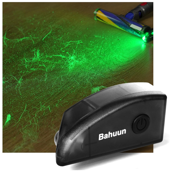 Bahuun Green Laser Light Vacuum Attachment For Dust Display