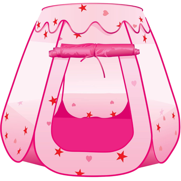 ArtCreativity Kids Pop Up Pink Princess Tent W/ Carry Bag