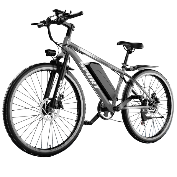 26" 1500W Peak 65 Miles Range Mountain Ebike (2 Colors)