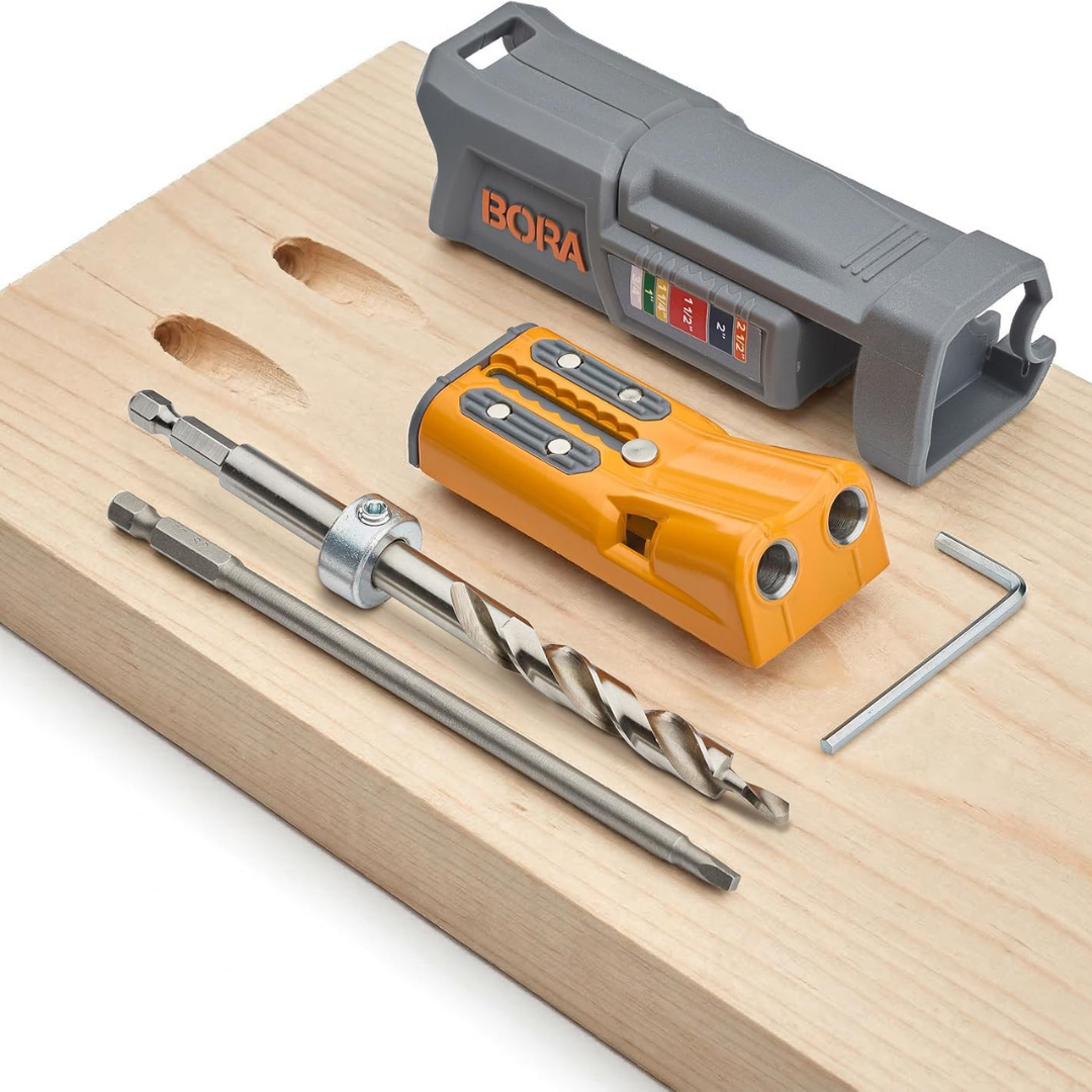 BORA Pro Compact Metal Pocket Hole Jig Kit