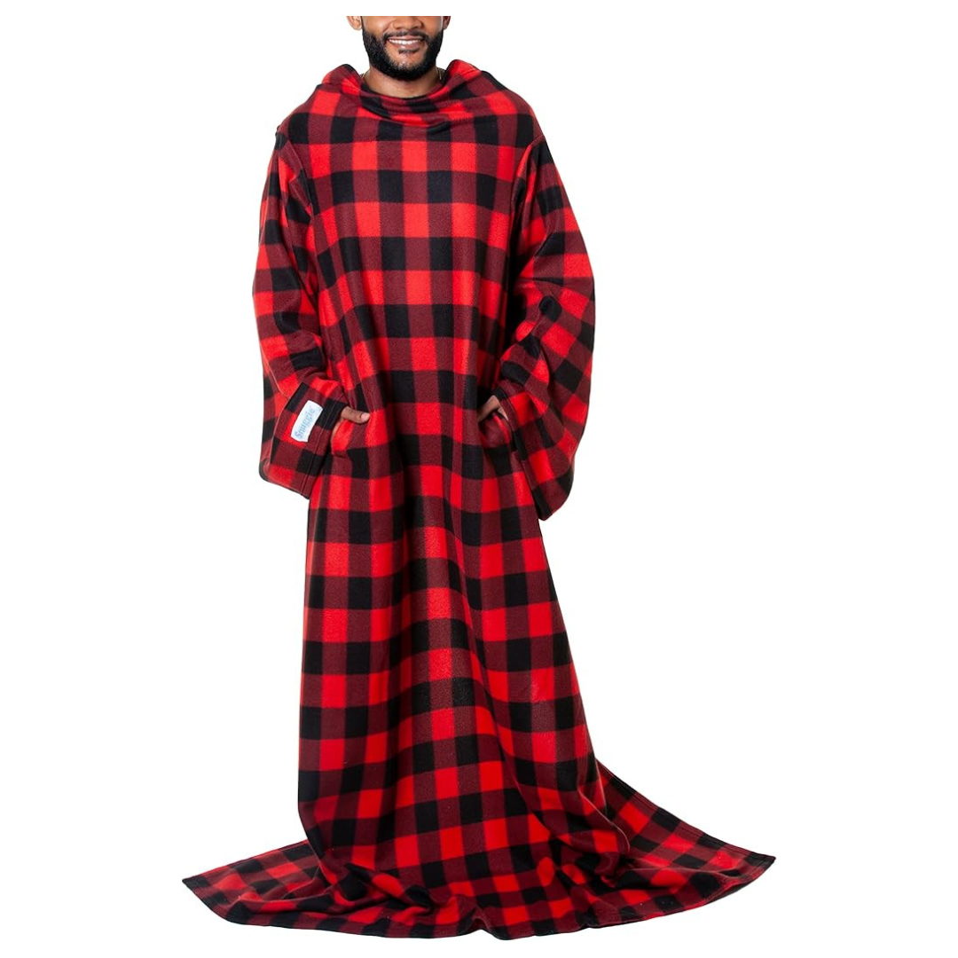 Snuggie The Original Wearable Blanket W/ Sleeves & Pockets (71" X 54")