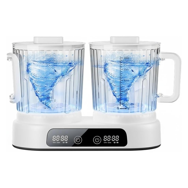 2-in-1 Portable Dual Tub Wireless Washing Machine (5 Liters Capacity)