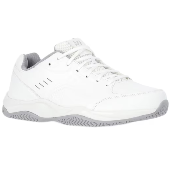Athletic Works Men's Front Runner Sneakers (White Gray)