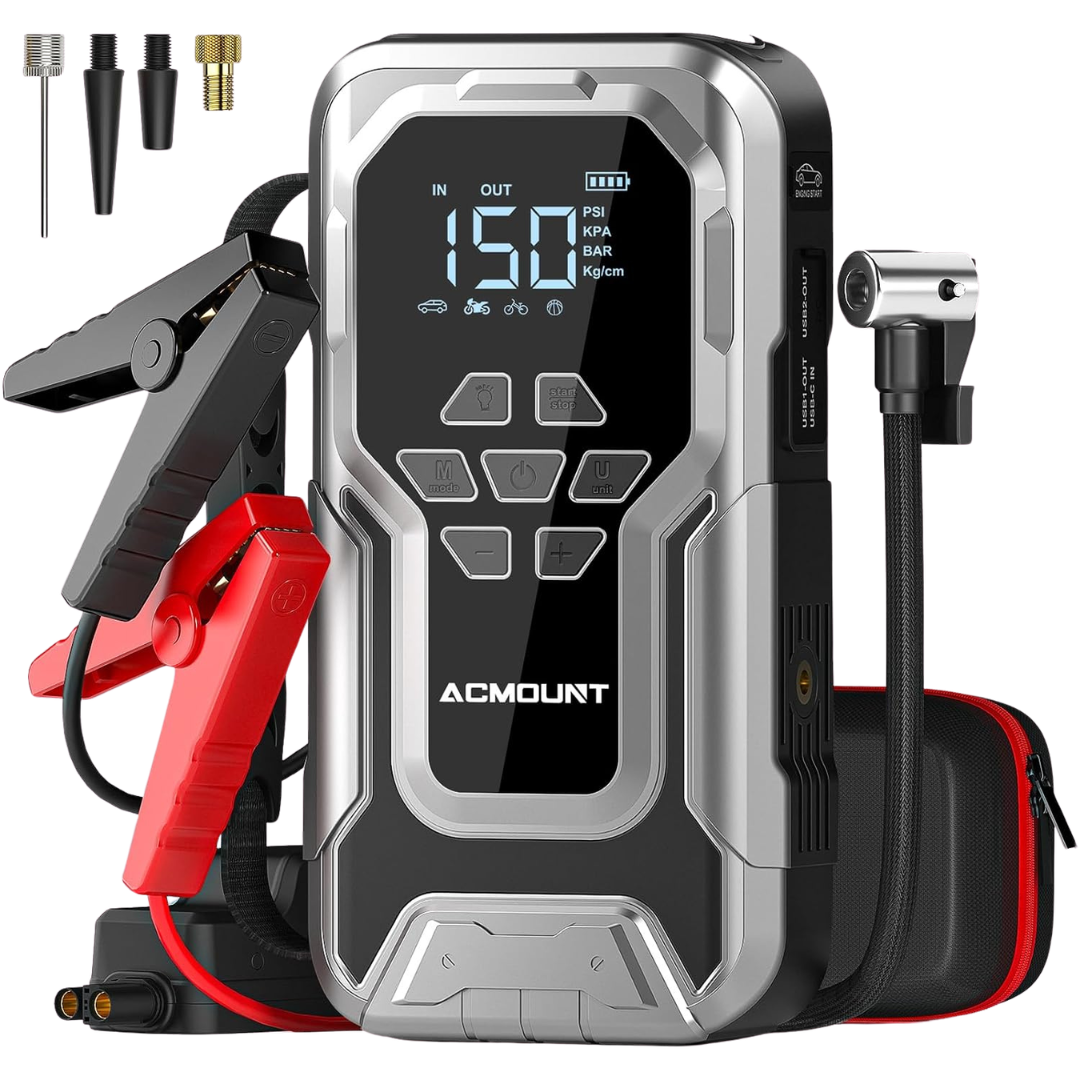 Acmount D18 6000A 12V 21800mAh Portable Car Jump Starter