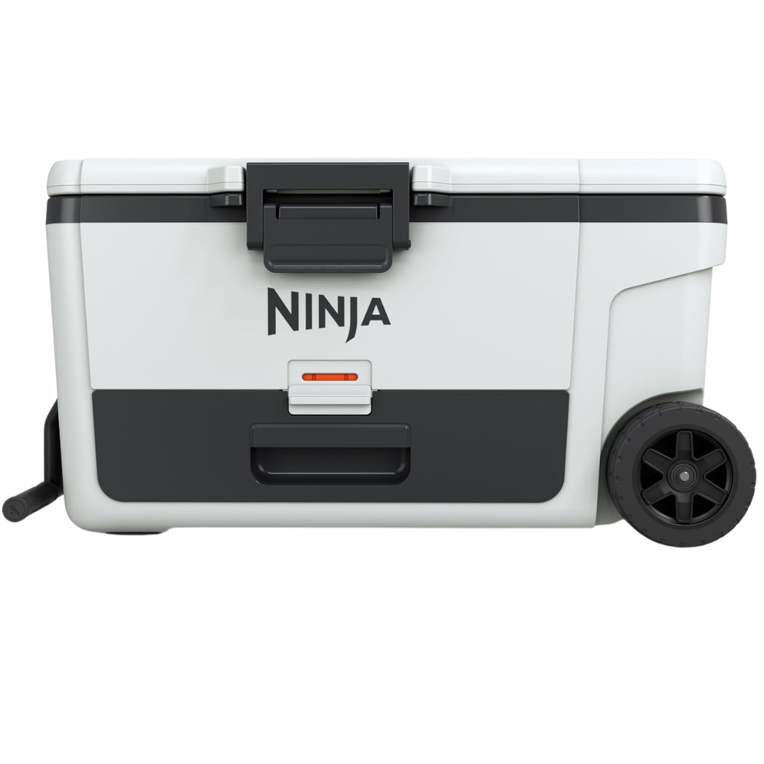 Ninja FrostVault 65-QT. Wheeled Cooler W/ Cold Dry Zone