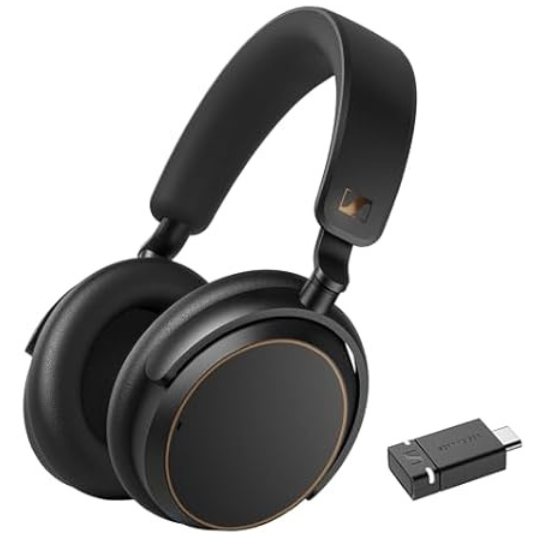 Sennheiser Accentum Hybrid Noise Cancelling Bluetooth Headphones (Black/Copper)