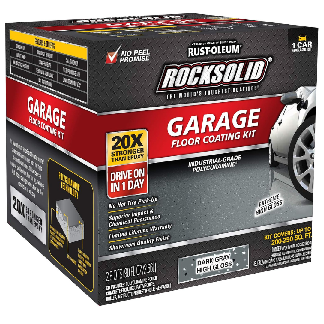 Rust-Oleum 250 Sq. Ft. Garage Floor Coating Kit