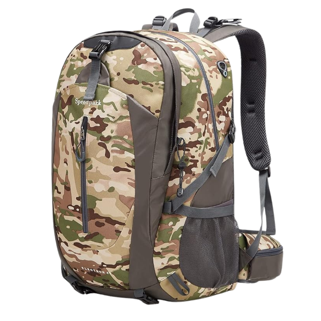 40L Waterproof Hiking Backpack With Rain Cover