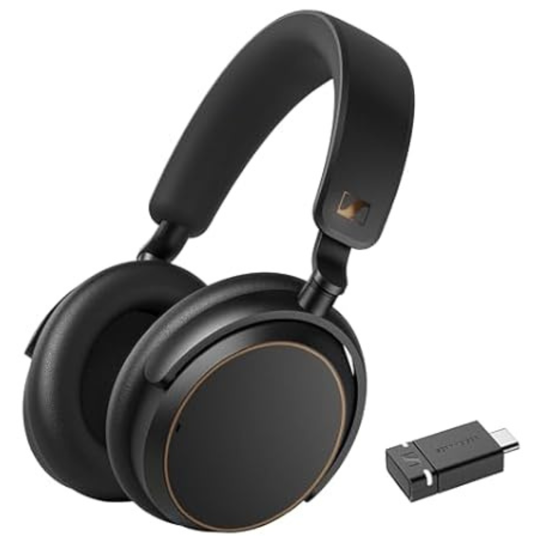 Sennheiser Accentum Hybrid Noise Cancelling Bluetooth Headphones (Black/Copper)