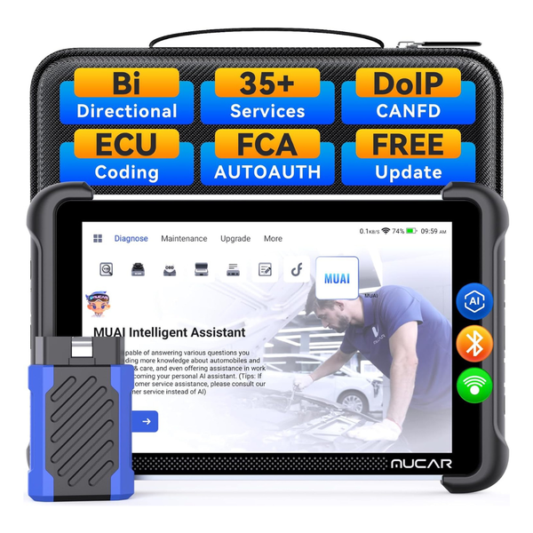 MUCAR 892BT AI-Assisted Bidirectional Scan Full System OBD2 Scanner