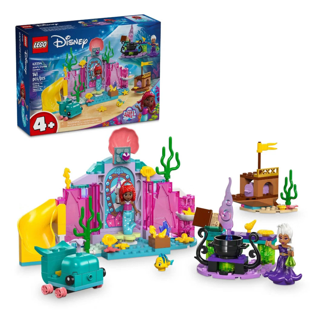 LEGO Disney Princess Ariel's Crystal Cavern And Treasure Chest (43254)