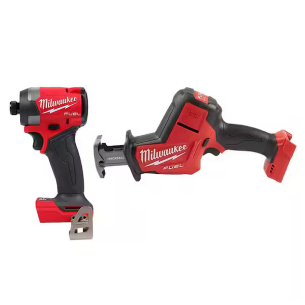 Milwaukee M18 FUEL ONE-KEY 18V 1/2" Impact Wrench W/HACKZALL Reciprocating Saw