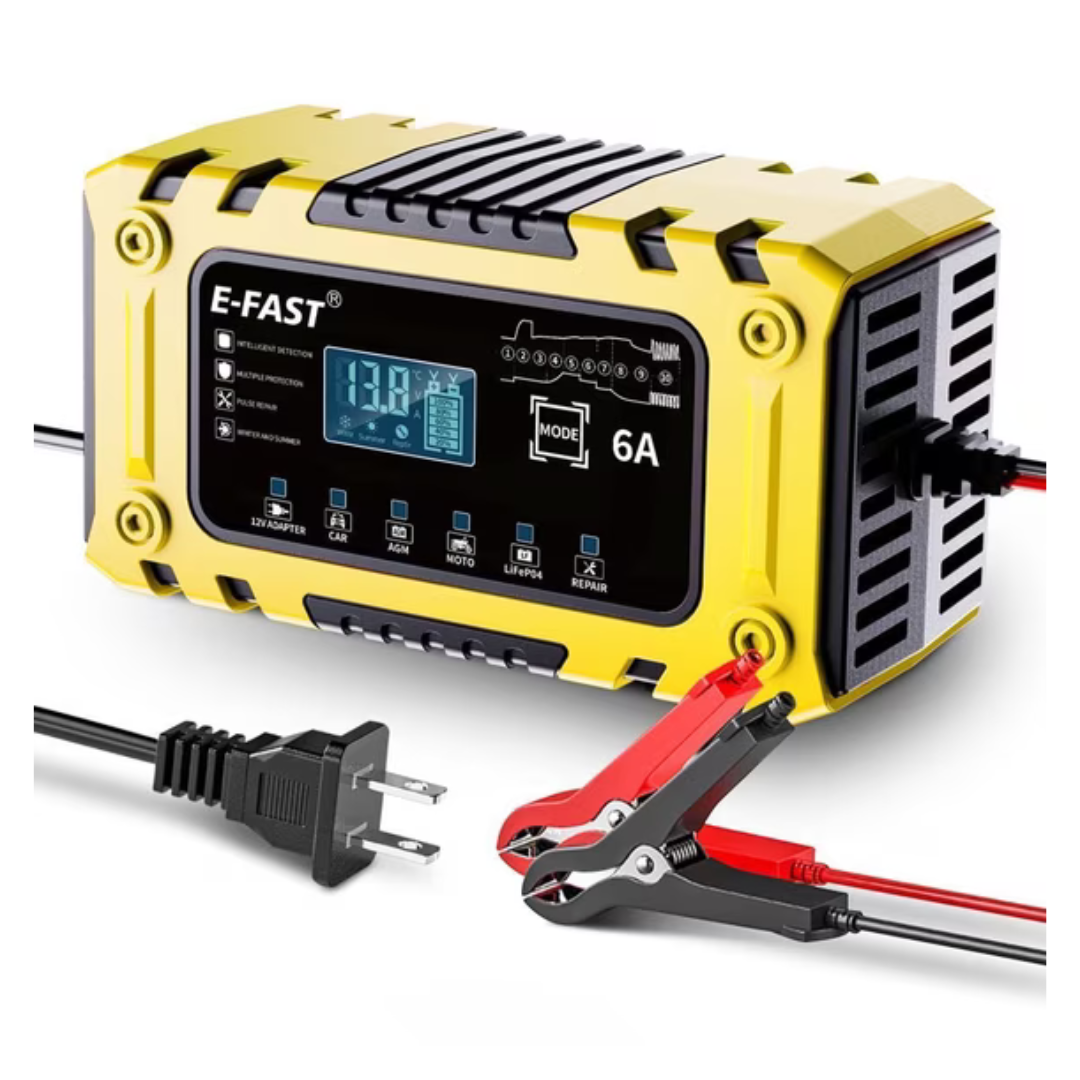 Sentryse 12V 6A Smart Car Battery Charger