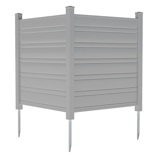 DWVO 44" W X 44" H Garbage Can Privacy Fence