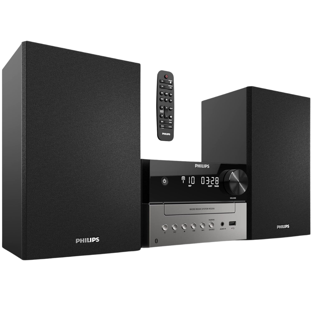 Philips Bluetooth Stereo System For Home With CD Player