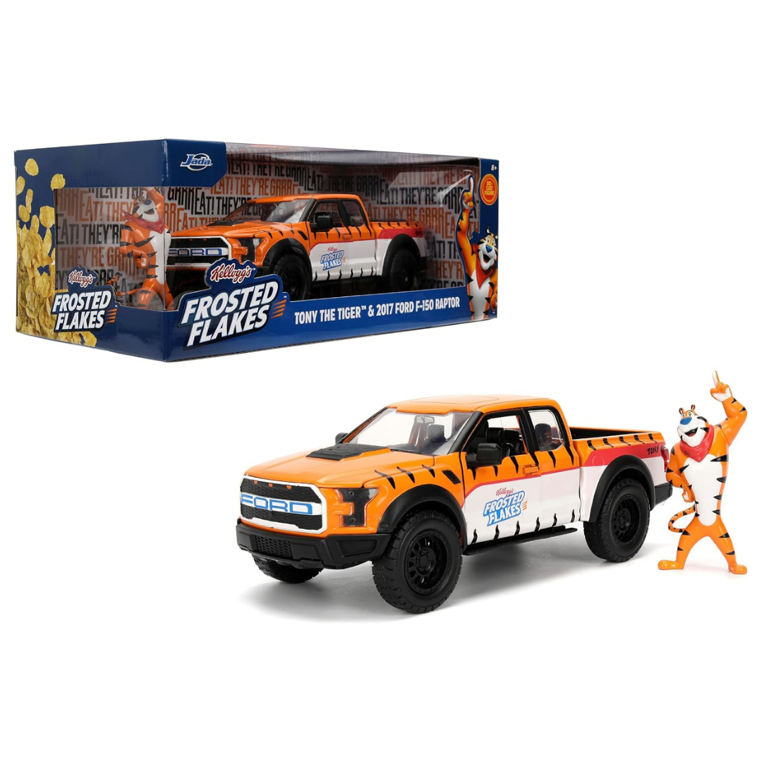 Jada 2017 Ford F150 Raptor Truck Tony The Tiger Figure