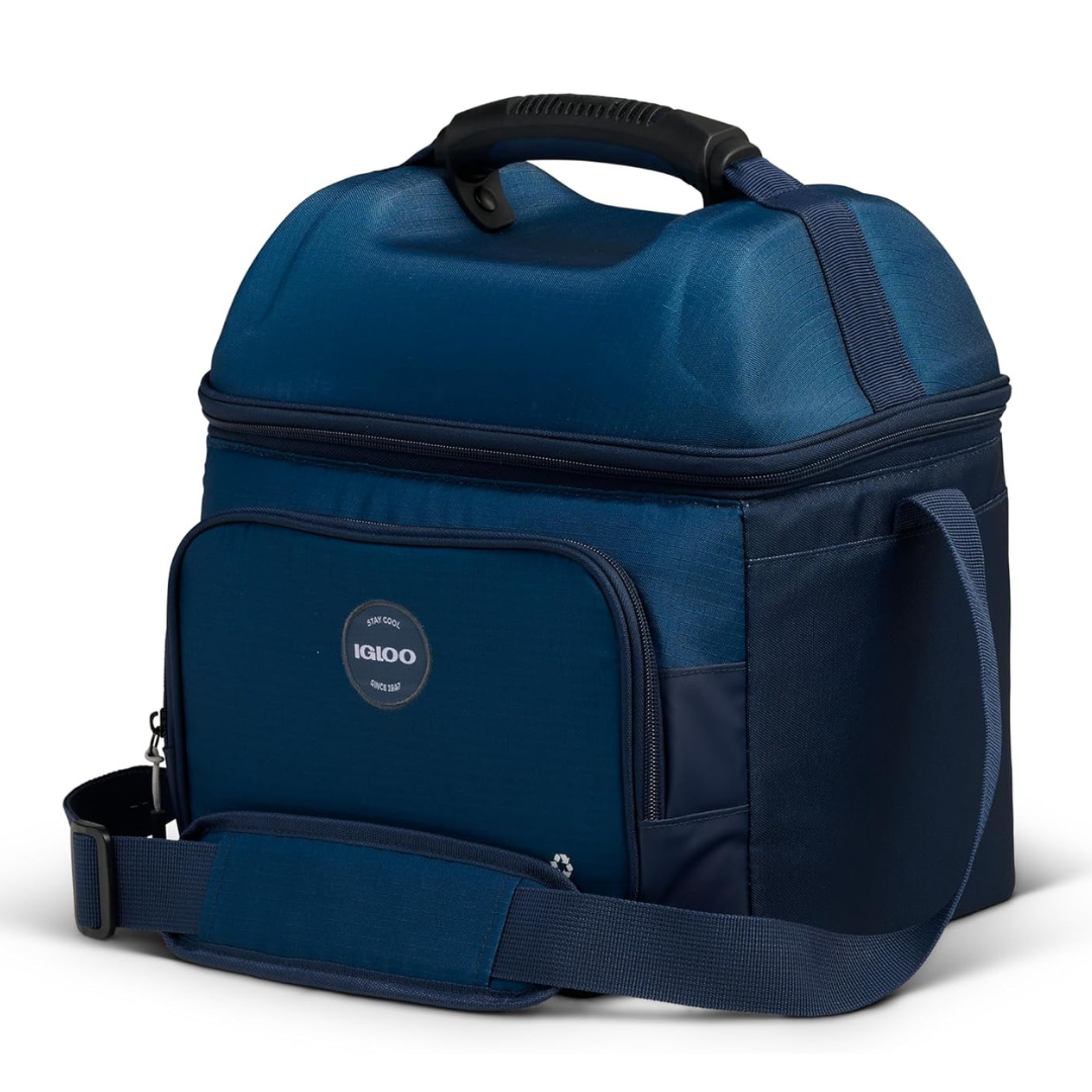 Igloo Gripper 22-Can Soft Sided Insulated Dual Compartment Cooler Bag