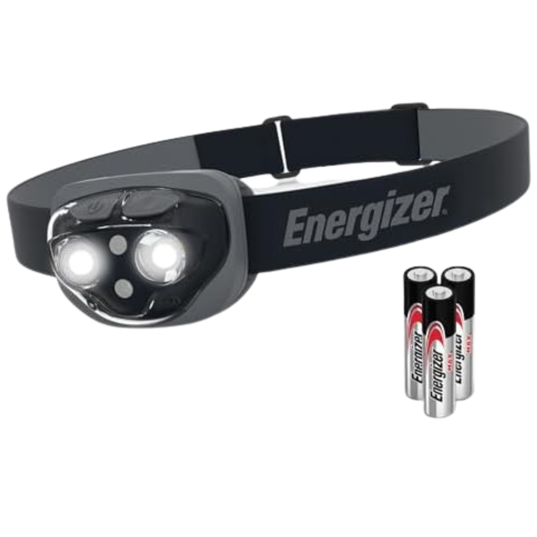 Energizer PRO-360 IPX4 Water Resistant LED Headlamp W/ Batteries