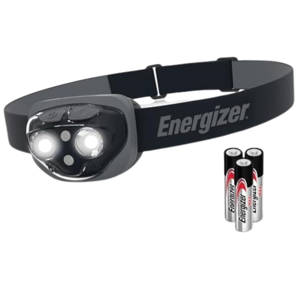 Energizer PRO-360 IPX4 Water Resistant LED Headlamp W/ Batteries