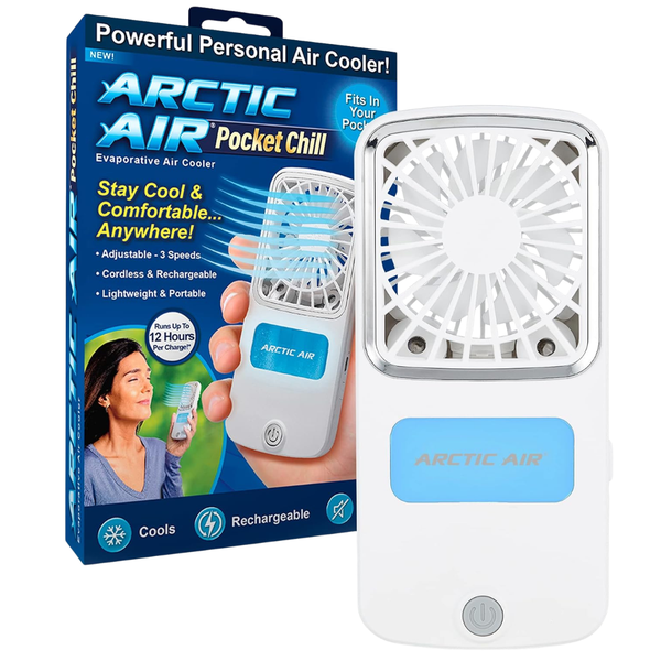 Arctic Air Rechargeable Portable Handheld Fan