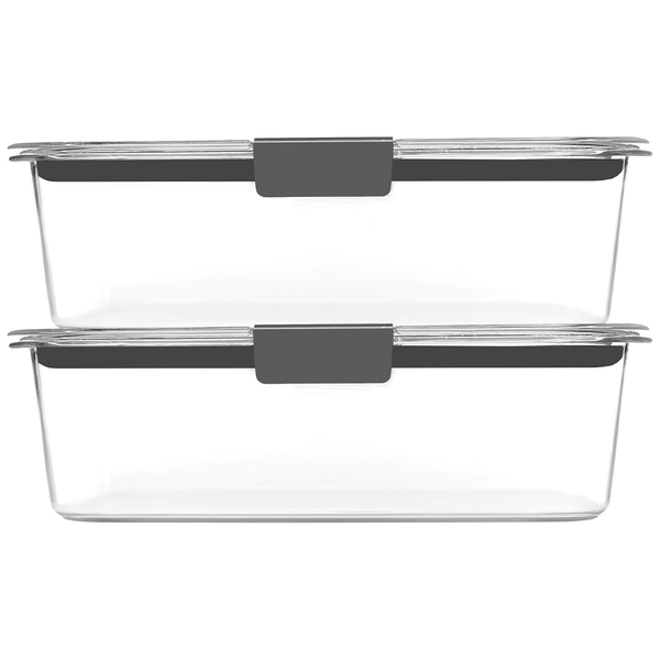 2-Pack Rubbermaid Brilliance BPA-Free Food Storage Containers