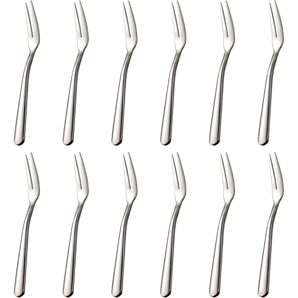 12-Piece 304 Stainless Steel Forks Sets For Appetizers