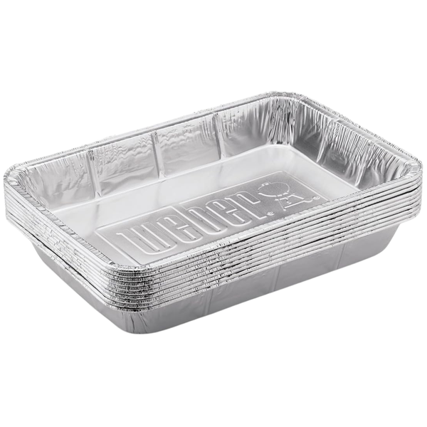 10-Pack Weber Aluminum Drip Pan (Large)