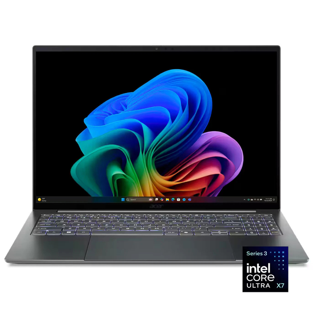 Acer Swift 16 AI 16" 3K Touch Laptop (Ultra X7 358H / 16GB RAM / 1TB SSD)