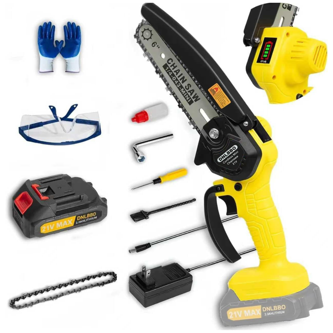 6" Cordless Mini Chainsaw (2 Colors)