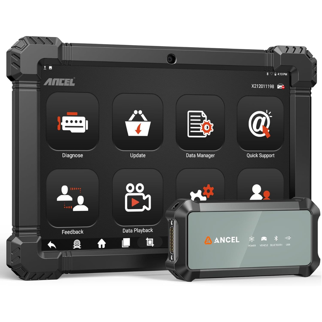 Ancel X7HD PRO 10.1" Heavy-Duty Truck Scanner With DPF Regen