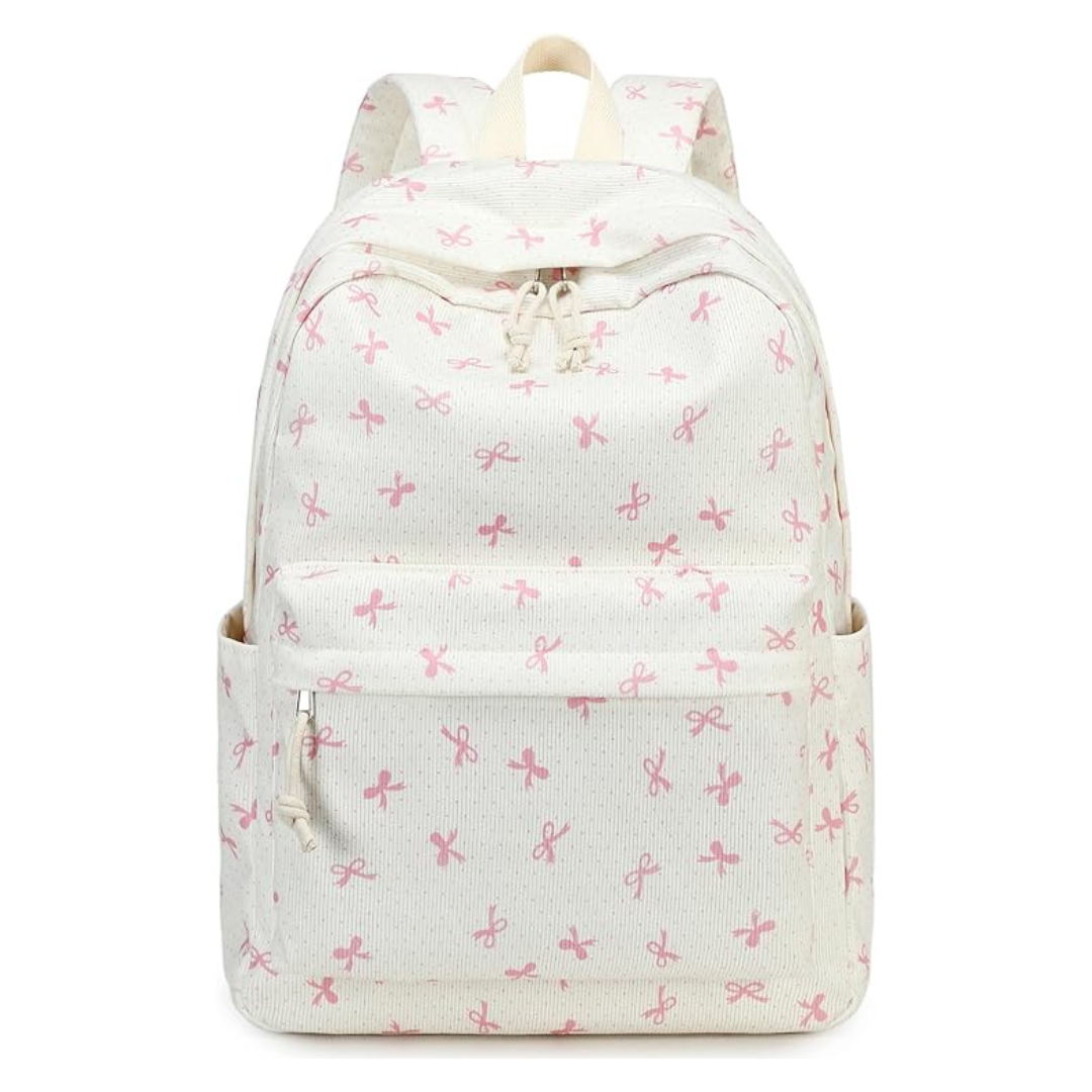 Corduroy School Backpack (3 Colors)