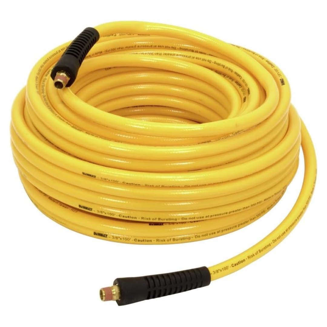 DeWalt Braided 3/8" X 100' Polyurethane Air Hose