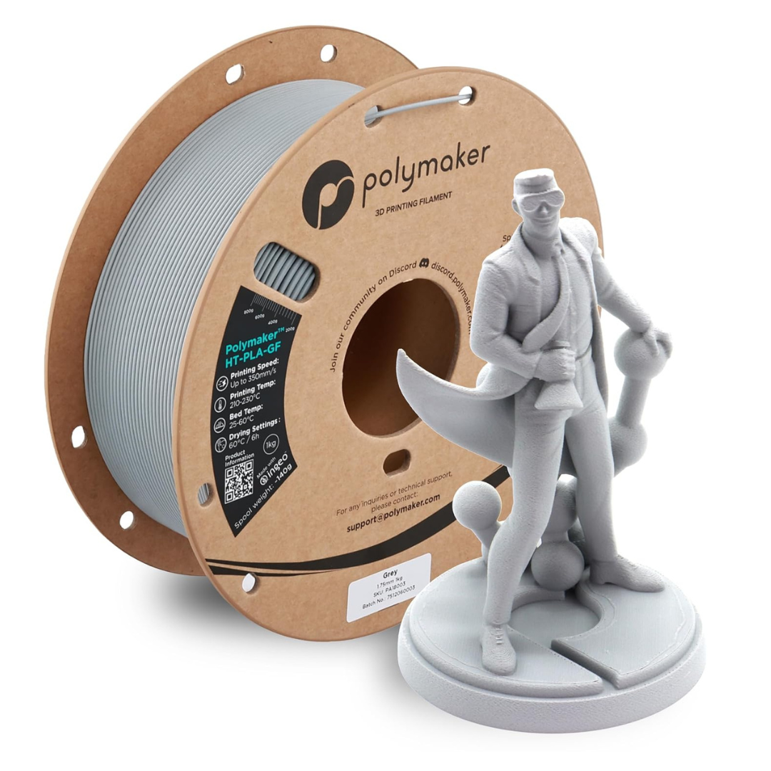 1kg Polymaker HT-PLA Or HT-PLA-GF High Temp PLA 3D Printer Filament (Various)