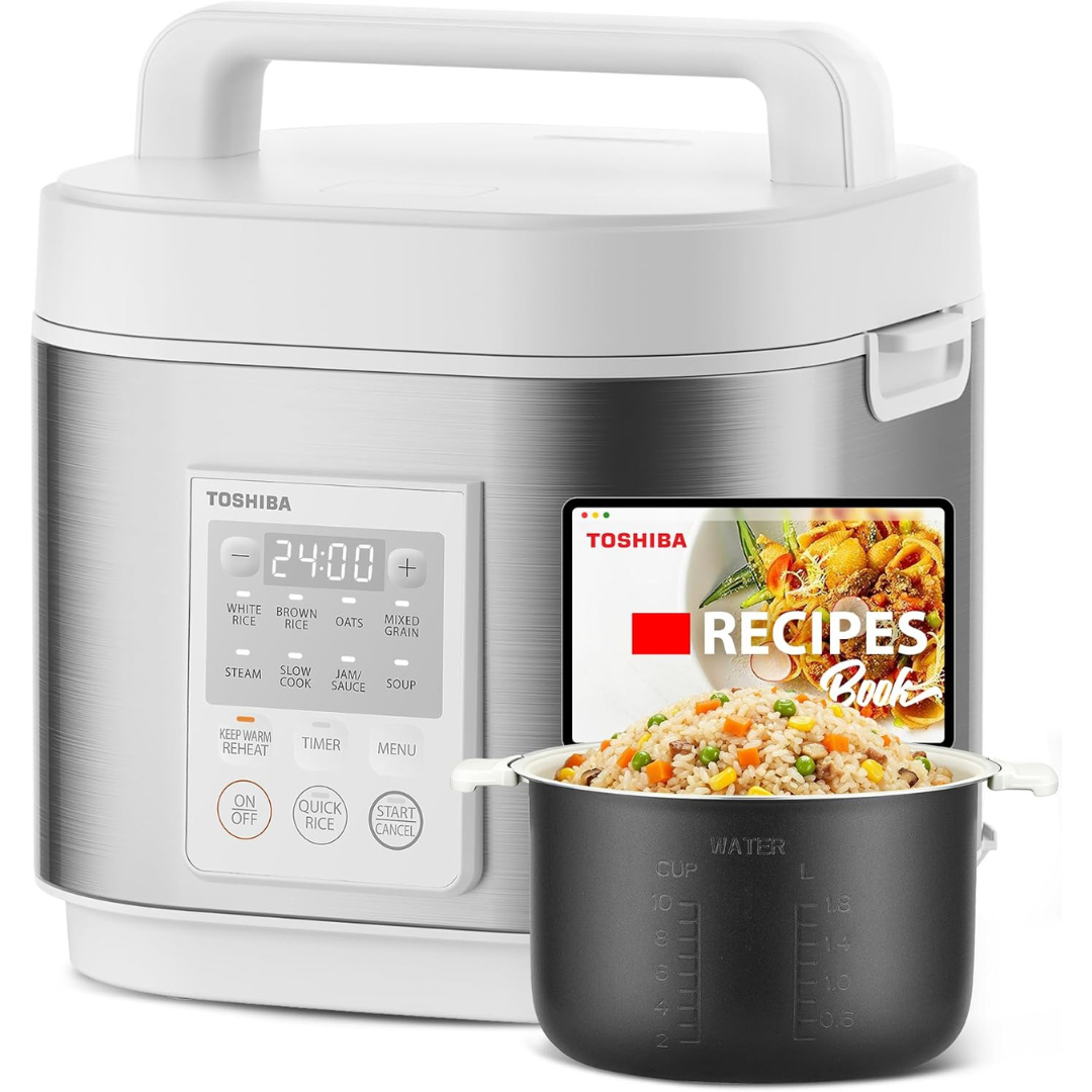 TOSHIBA 5.5-Cup Rice Cooker Heritage Bento Box