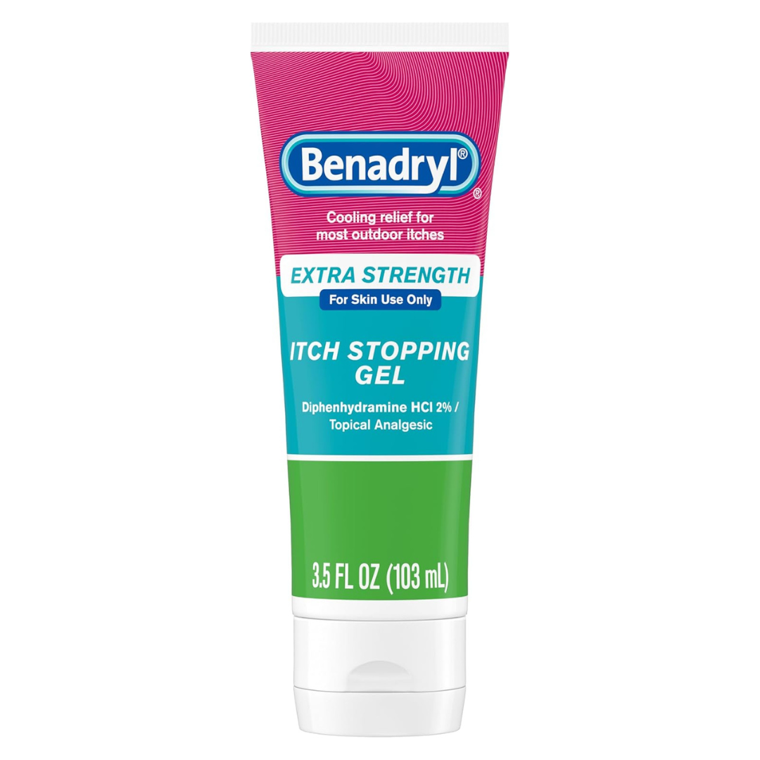 3.5-Oz Benadryl Topical Anti-Itch Camphor Cooling Gel For Kids