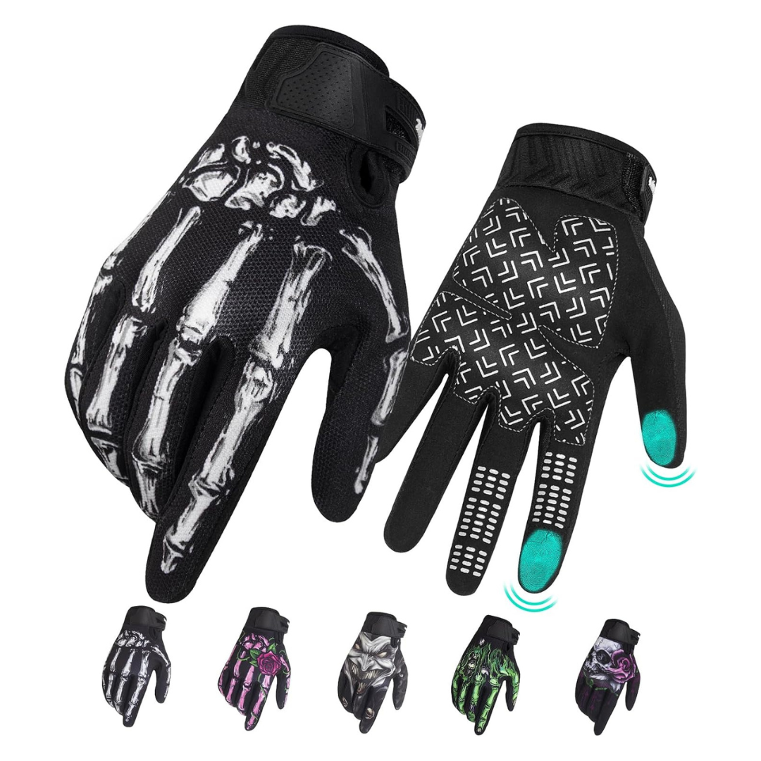 RIGWARL Motorcycle Gloves W/ Touchscreen Fingers