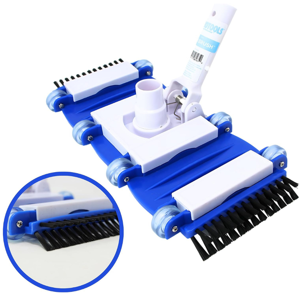 Swimline Pool Vacuum Head With Wheels & Brushes