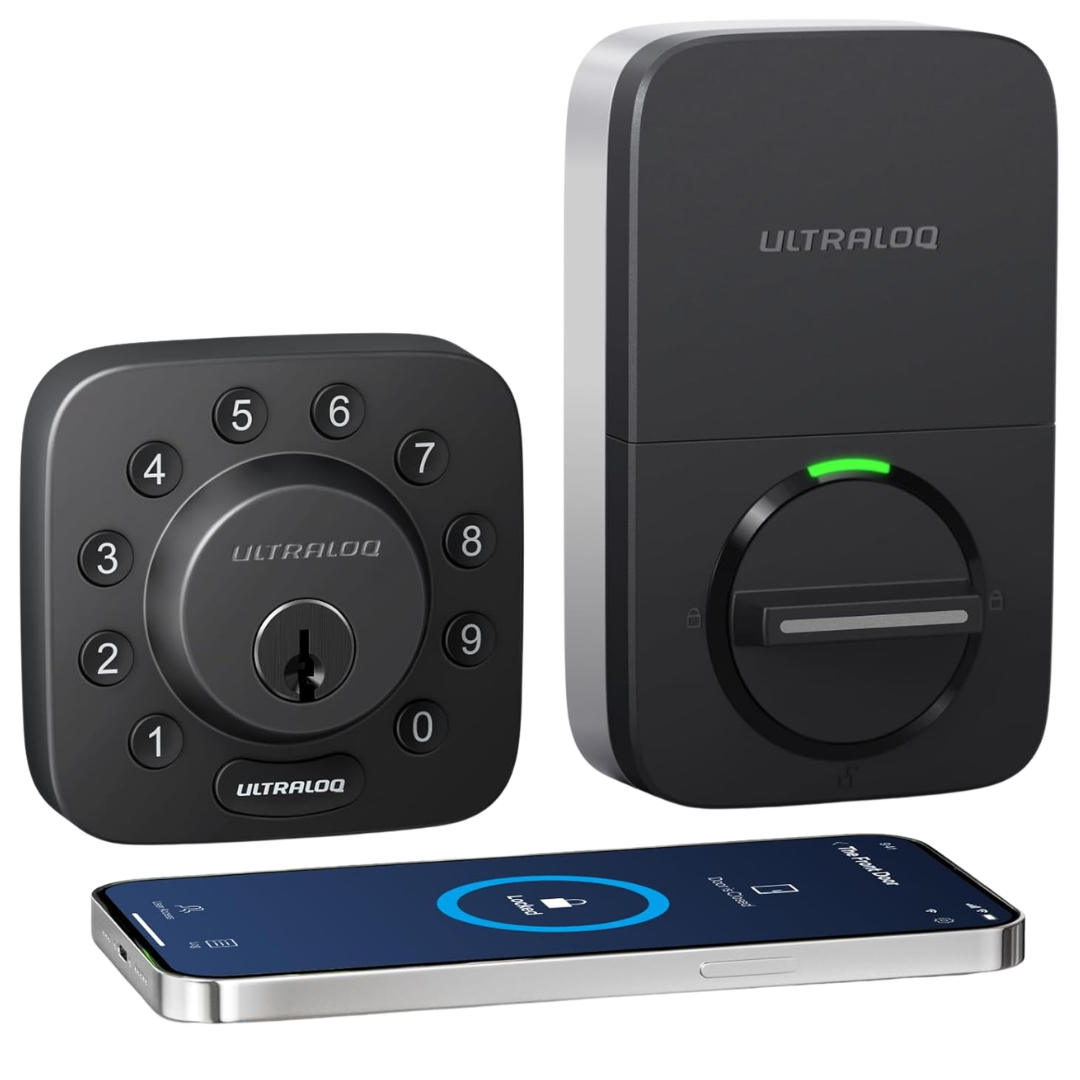 U-Bolt WiFi Smart Lock With Door Sensor & App Remote Access