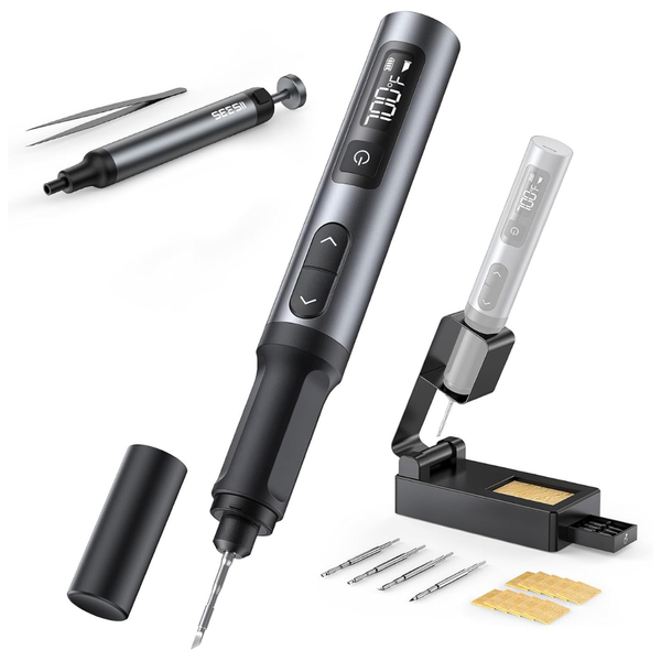 Seesii S01 16W Cordless Soldering Iron Kit W/ Digital Screen