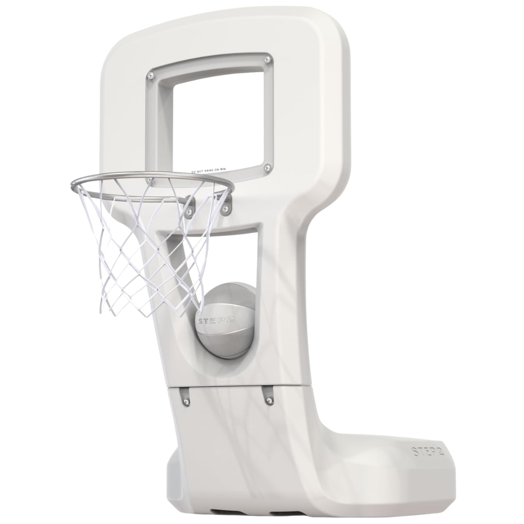 Step2 4.5ft Vero Pool Basketball Hoop (White)