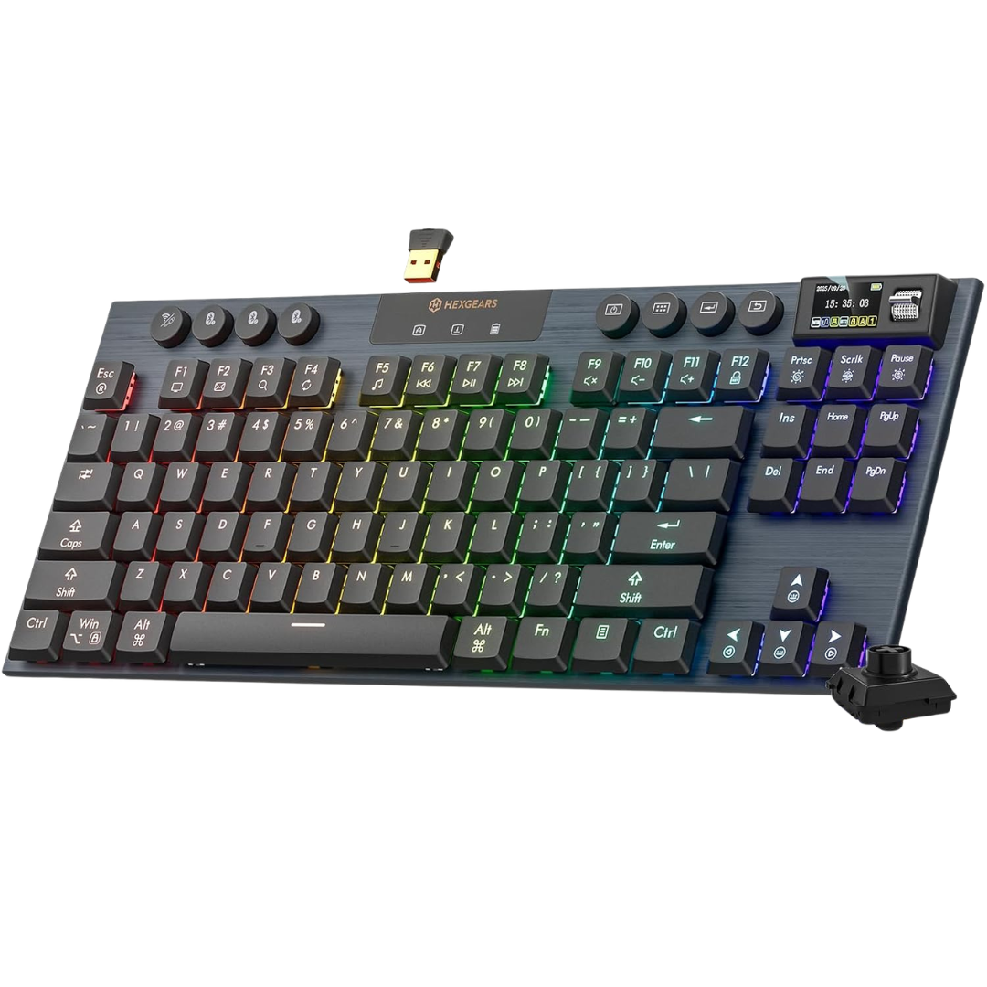 Hexgears Immersion A3 TKL Low Profile Wireless Mechanical Keyboard