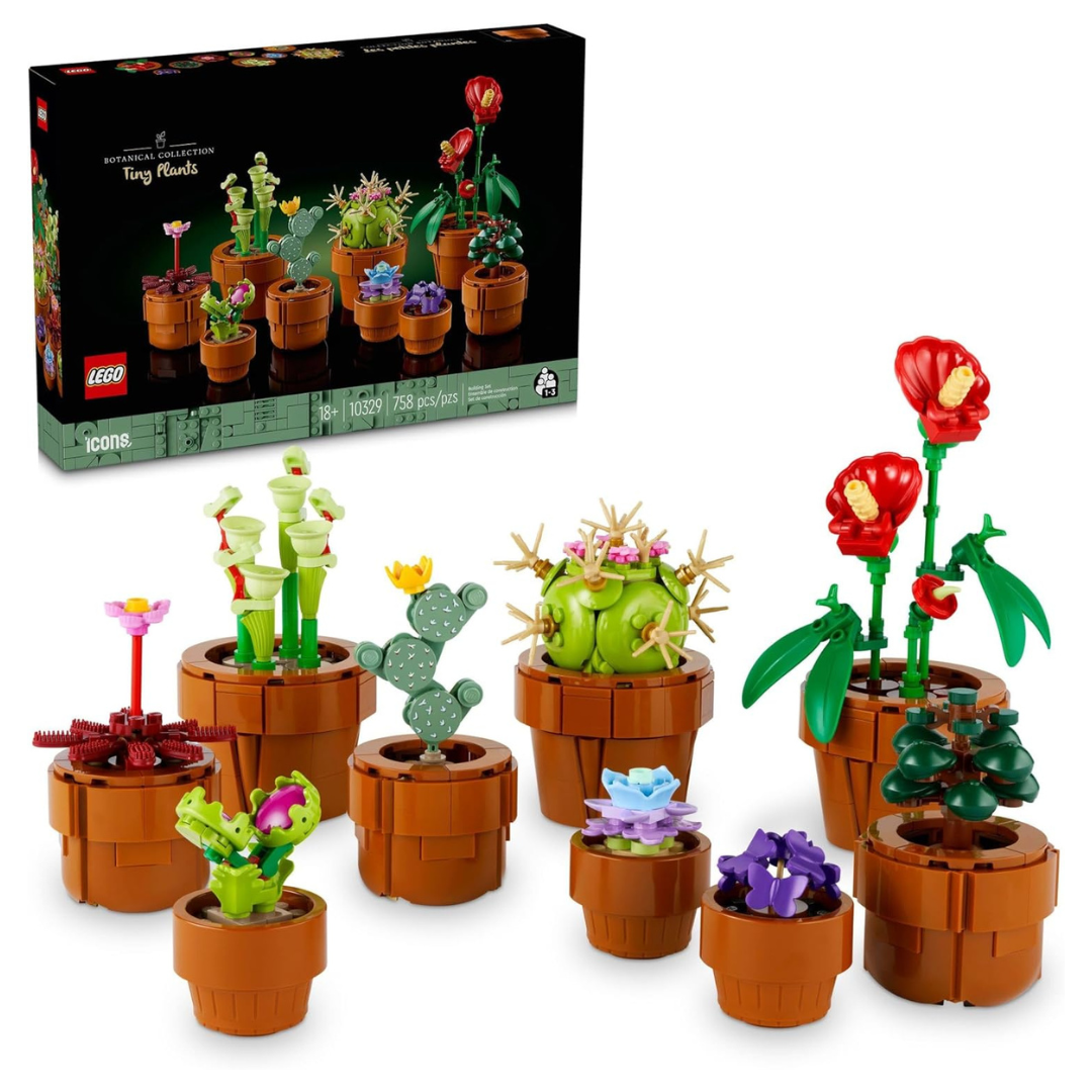 LEGO Icons Tiny Plants Building Set (10329)