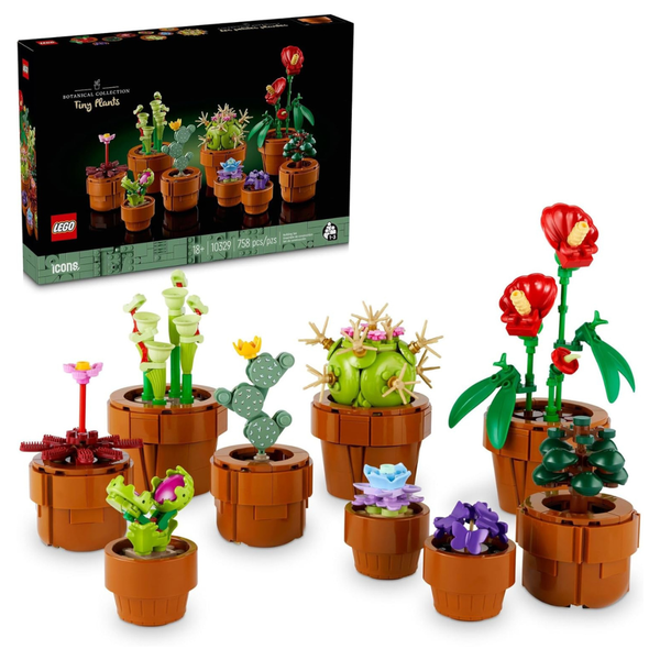 LEGO Icons Tiny Plants Building Set (10329)