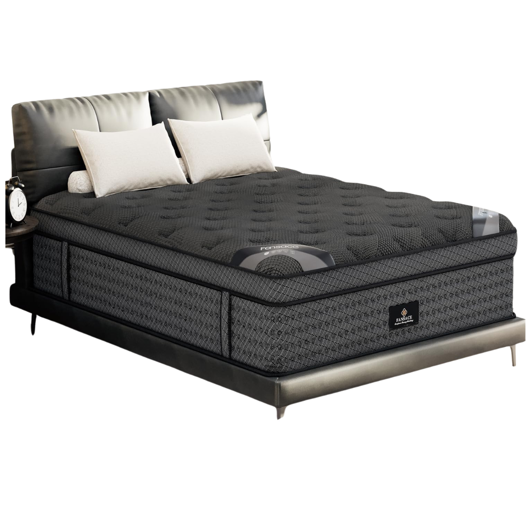 14" Queen Size High-End Upgraded Hybrid Mattress In A Box