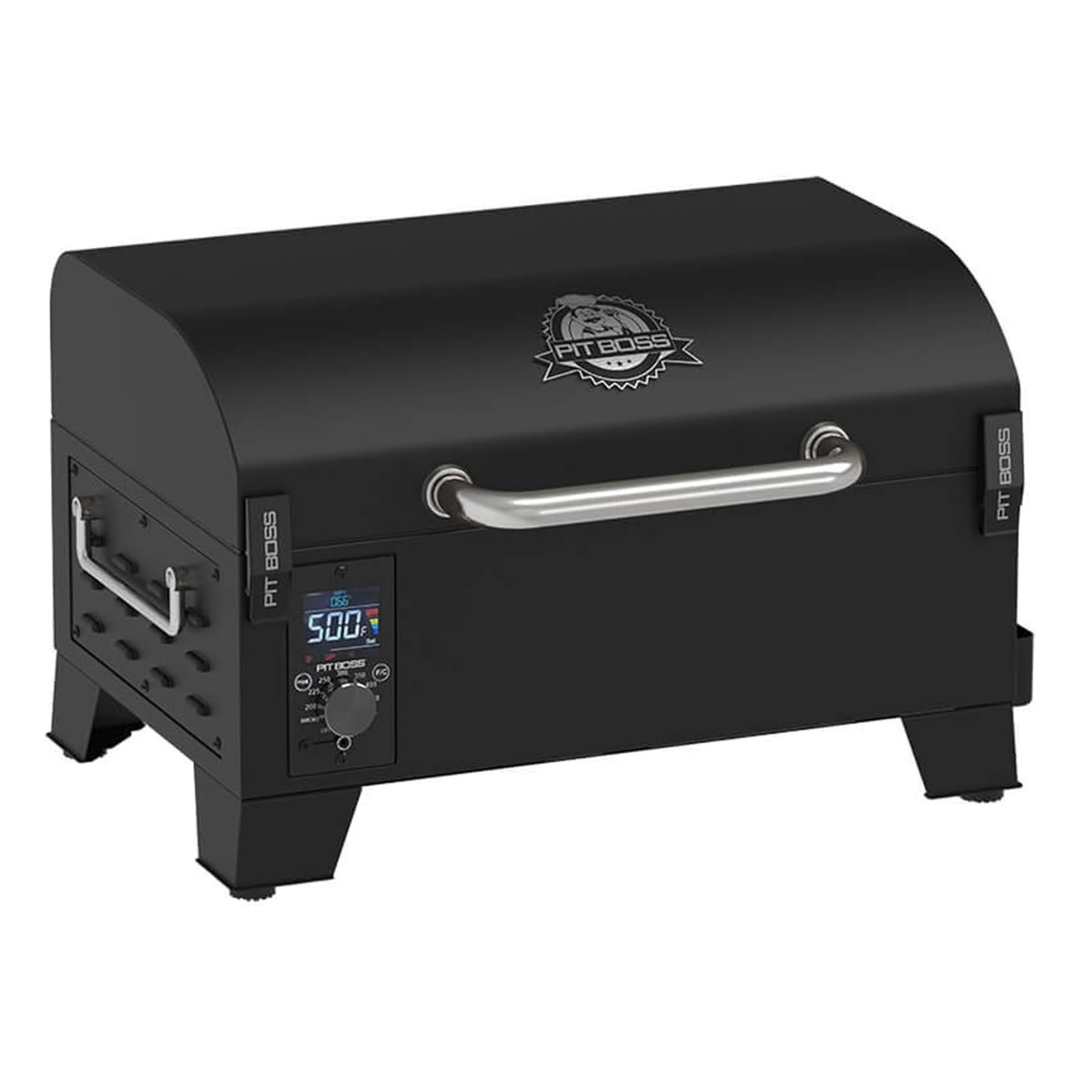 Pit Boss 150 Wood Pellet Grill & Smoker With Flame Broiler 256-Sq. In. Cooking Space