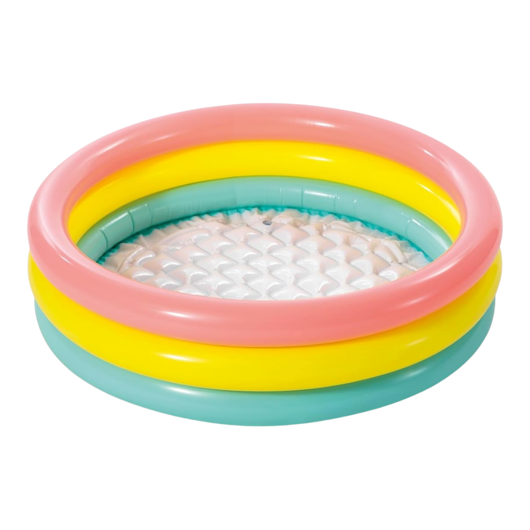 Intex: Inflatable Baby Pool – Sunset Glow – 34″x10″